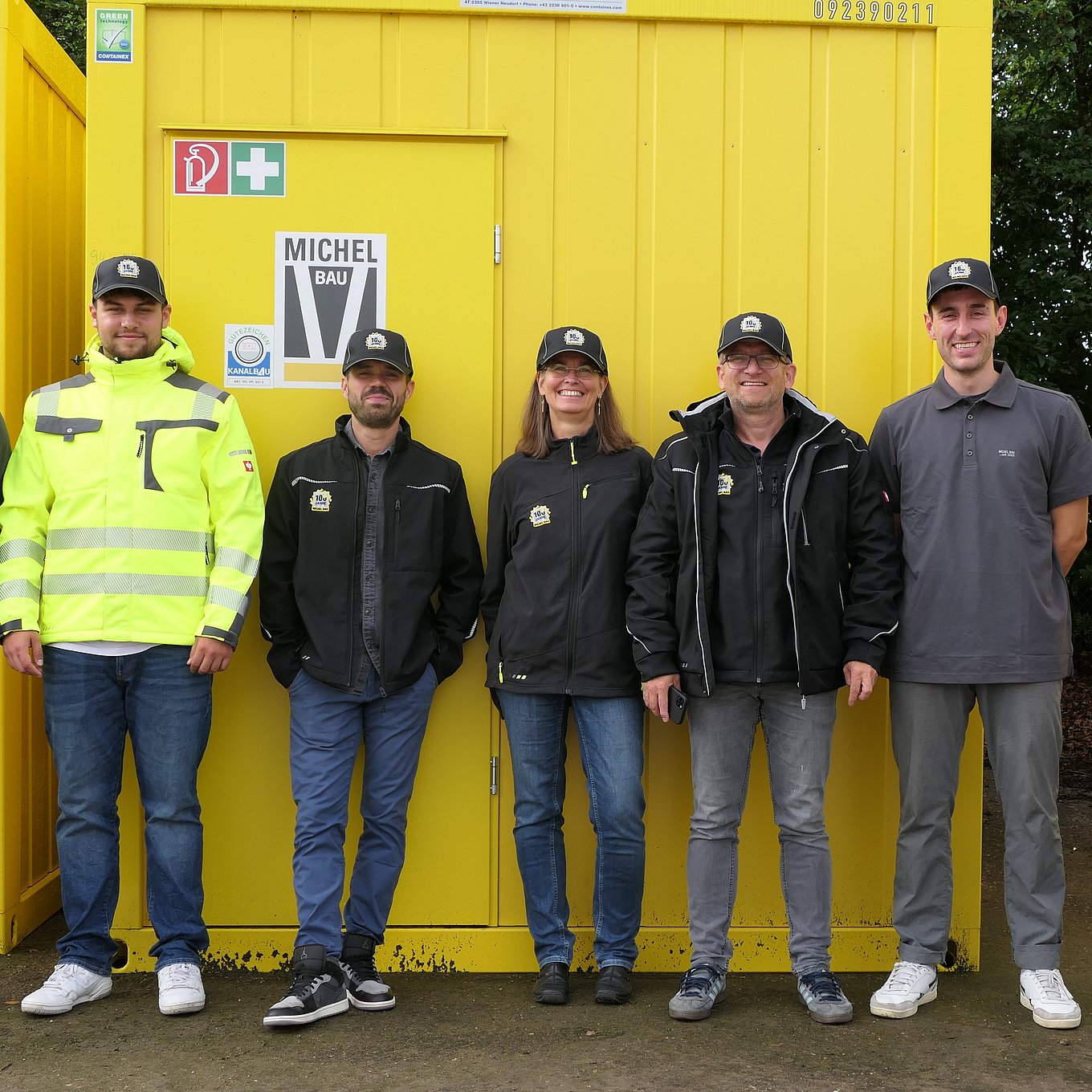 Michel Bau Arbeitskleidung Team 3