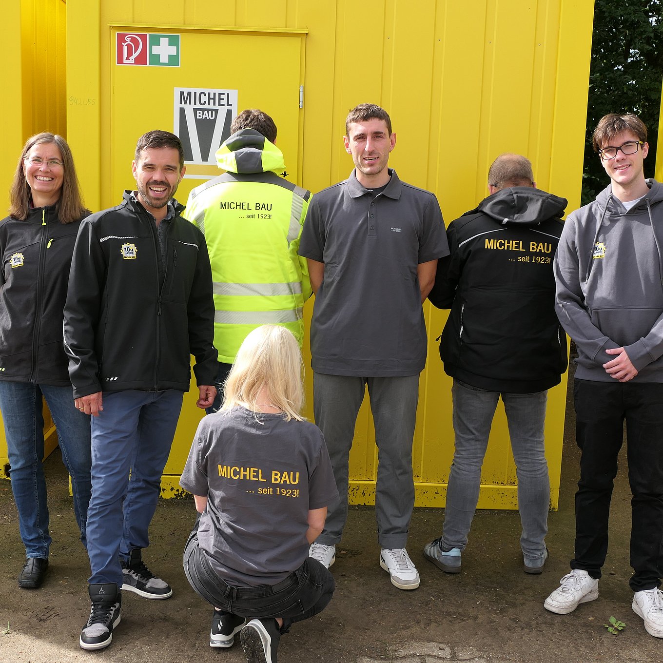 Michel Bau Arbeitskleidung Team 1