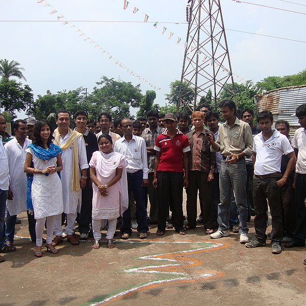 Mitarbeiter des Project Office in Kolkata